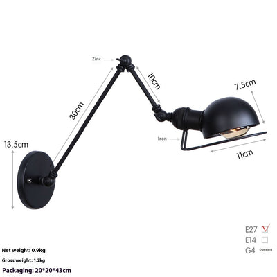 Lámpara LED de Pared Articulada para Estudio y Dormitorio - Image 23