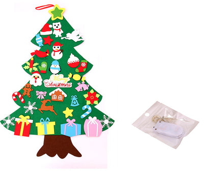 Árbol de Navidad de Fieltro Gigante DIY - Decoración Navideña Interactiva - Image 11
