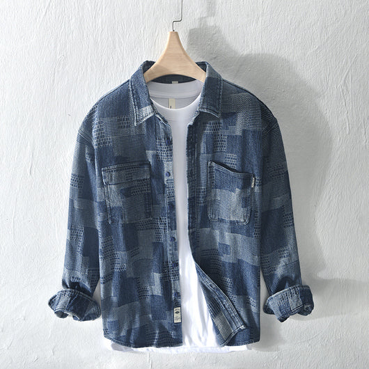 Camisa Suelta Casual para Hombre - Estilo Relajado y Versátil - Image 13
