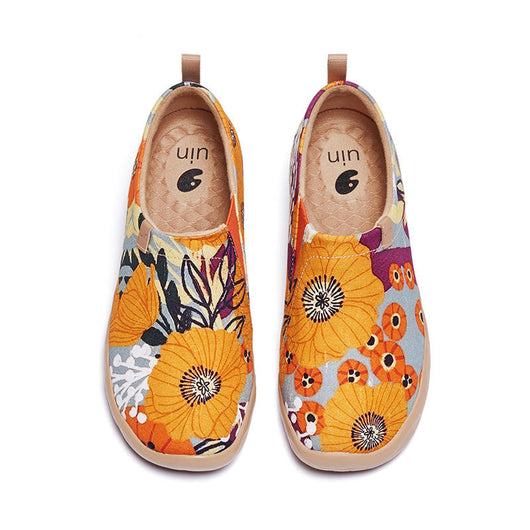 Zapatillas Casuales Cómodas con Diseño Pintado - Mocasines Slip-On Ligeros de Lona - Image 3