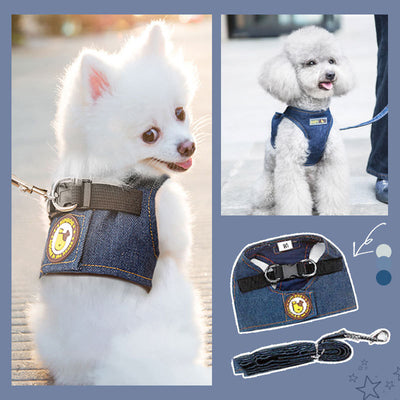 Arnés Chaleco Vaquero con Cuerda de Tracción para Perros - Image 10