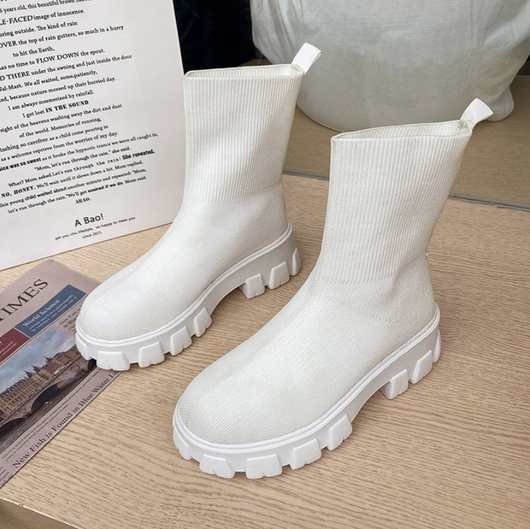 Botas Medianas Europeas Talla Grande - Caña Media Versátil