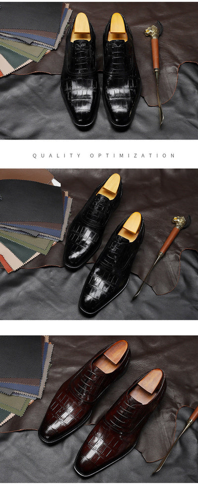 Zapatos de Cuero Artesanales con Cordones para Hombre - Image 7