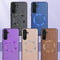 Funda Protectora Magnética con Cierre Cruzado para Teléfono
