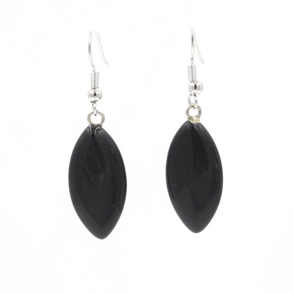 Aretes de Cristal Ojo de Caballo - Diseño Minimalista y Versátil para Mujer
