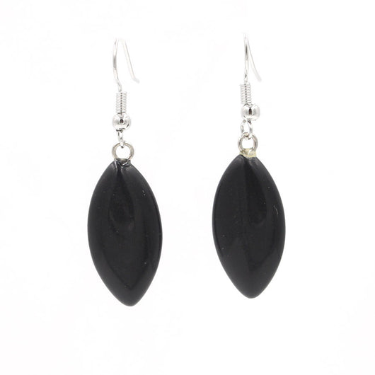 Aretes de Cristal Ojo de Caballo - Diseño Minimalista y Versátil para Mujer - Image 2