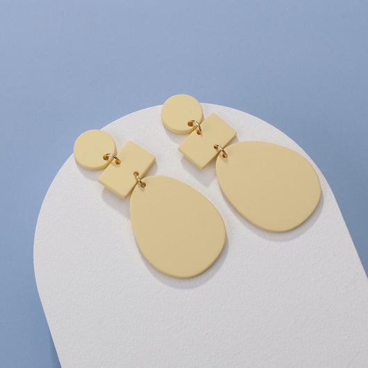 Aretes de Arcilla Cerámica con Acabado Goma Cremosa - Image 21