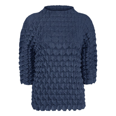 Blusa Plisada Artesanal para Mujer en Colores Sólidos - Image 8