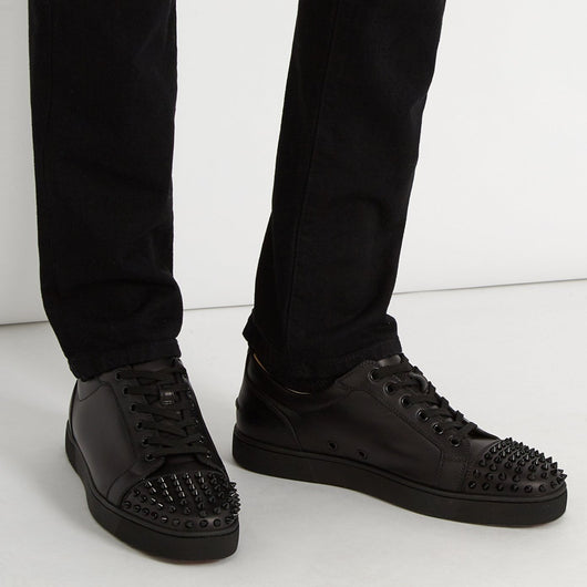 Zapatos Planos de Cuero con Tachuelas y Cordones - Image 10