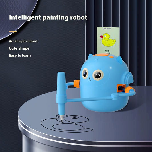 Robot Pintor Inteligente con Automatización para Niños 3-8 Años