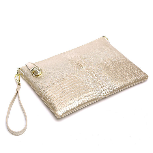 Bolso de Cuero Genuino Asimétrico de Gran Capacidad - Image 5