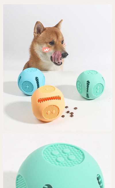 Pelota Interactiva para Perros y Gatos - Juguete Dispensador de Comida con Silicona Segura - Image 11