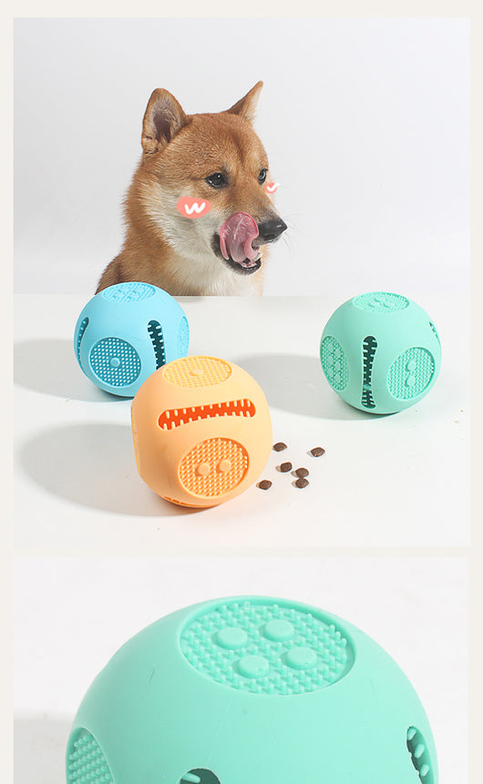Pelota Interactiva para Perros y Gatos - Juguete Dispensador de Comida con Silicona Segura - Image 11