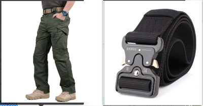 Pantalones de Senderismo Impermeables Holgados para Hombre - Image 10
