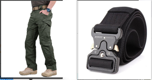 Pantalones de Senderismo Impermeables Holgados para Hombre - Image 10