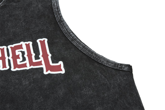 Camiseta Sin Mangas Estilo Desgastado para Hombre - Image 9