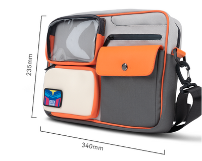 Bolso Retro Multiusos de Gran Capacidad con Bloques de Color - Image 14