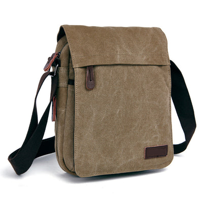 Bolsa Mensajero de Lona para Hombre - Bandolera Resistente - Image 7