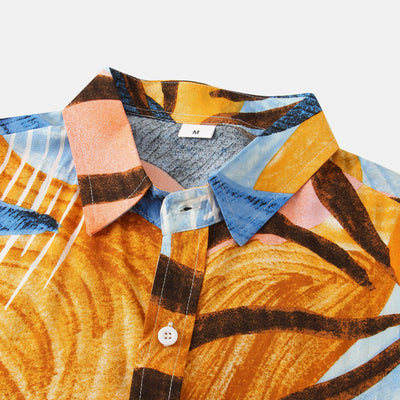 Conjunto de Playa Hawaiano: Camisa Manga Corta Dos Piezas - Image 21