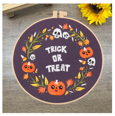 Kit Completo de Bordado DIY para Navidad y Halloween - Principiantes - Image 12