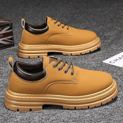 Botas Martin de Cuero Transpirable con Plataforma para Hombre - Estilo Casual - Image 5