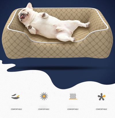 Cama Impermeable para Perros Pequeños - Resistente a Mordidas, Lavable y Para Todas las Estaciones - Image 4