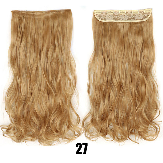Extensiones de Cabello Ondulado Largo Voluminoso - Efecto Natural Sin Rastro - Image 24