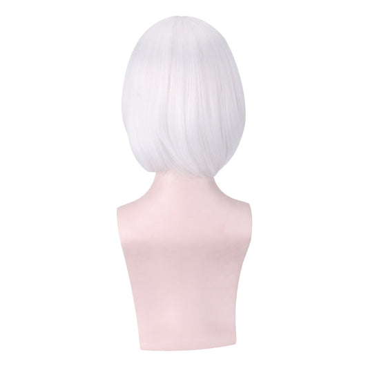 Peluca Cosplay Gris Plata Premium - Image 6