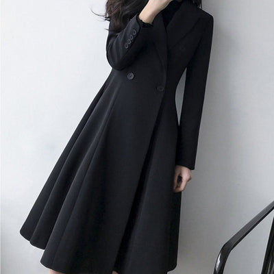 Abrigo Trench Coat Largo Talla Grande para Mujer - Colección Otoño - Image 6