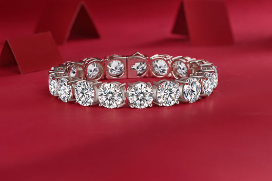 Pulsera Lujo Verano - Conjunto de Joyería Plata S925 con Moissanita Premium - Image 3