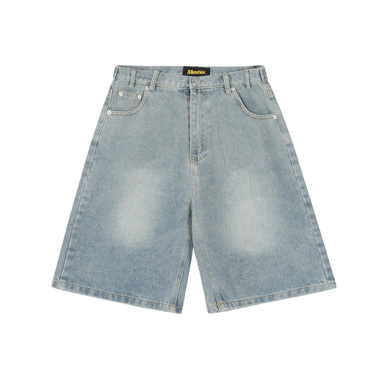 Shorts Denim Vintage Lavado Americano