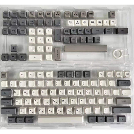 Set Completo de 133 Teclas PBT Personalizables - Teclado Mecánico Eje Rojo