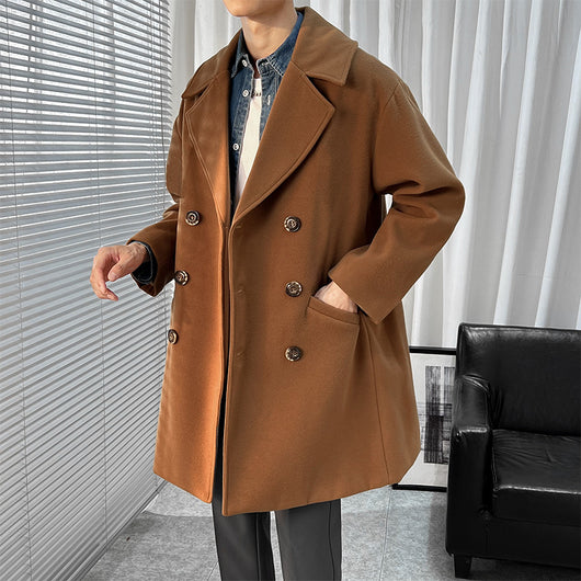 Abrigo de Lana Estilo Británico Hasta la Rodilla - Image 32