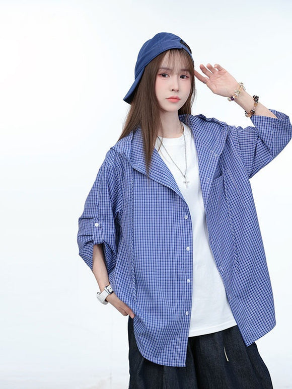 Camisa Hoodie Casual de Verano Relajado
