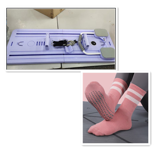 Tabla Abdominal Multifuncional con Rueda de Ejercicio para Pecho y Core - Image 15