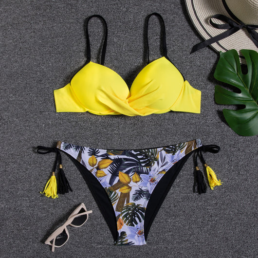 Bikini Deportivo con Estampado Digital de Dos Piezas - Image 10
