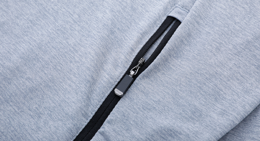Sudadera Deportiva Gris con Cierre - Image 13