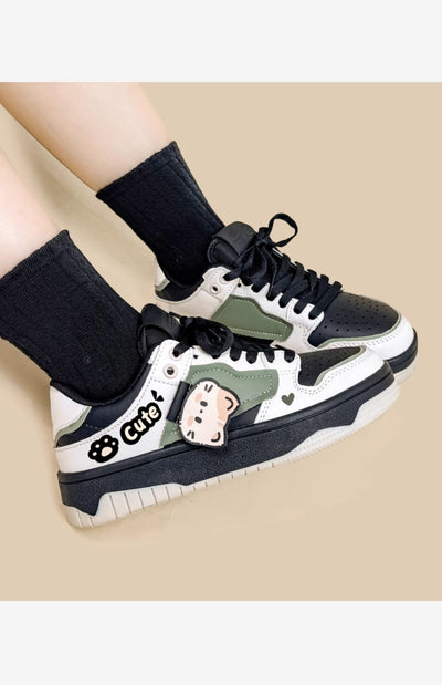 Tenis Casuales para Mujer con Combinación de Colores - Diseño Plano y Cómodo - Image 11