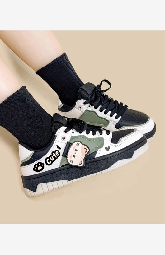 Tenis Casuales para Mujer con Combinación de Colores - Diseño Plano y Cómodo - Image 11