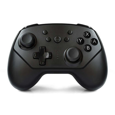 Black wireless Bluetooth gamepad for Nintendo Switch with joysticks, D-pad, and action buttons. - Image 10