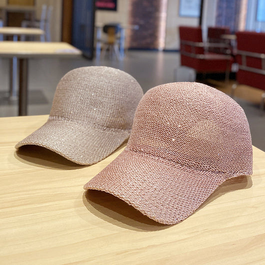 Gorra de Béisbol Hueca Estilo Coreano Casual