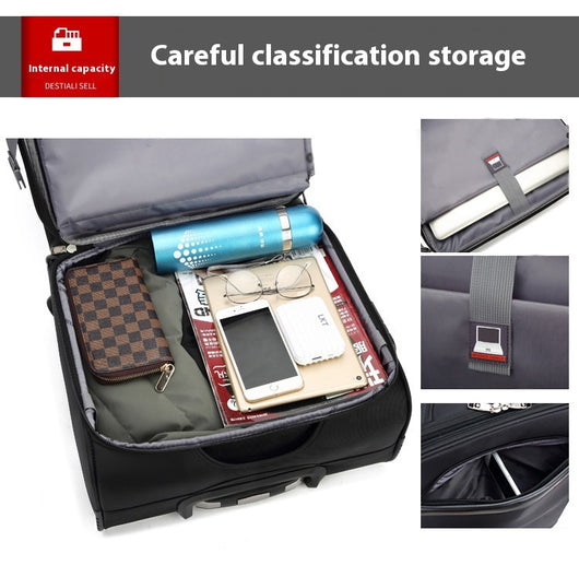 Maleta de Negocios Oxford para Hombre y Mujer - Equipaje de Viaje Ejecutivo - Image 14