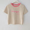 Playera Infantil de Algodón con Estampado de Dinosaurio - Ajuste Slim