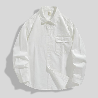 Camisa Suelta de Algodón Premium para Hombre - Image 5