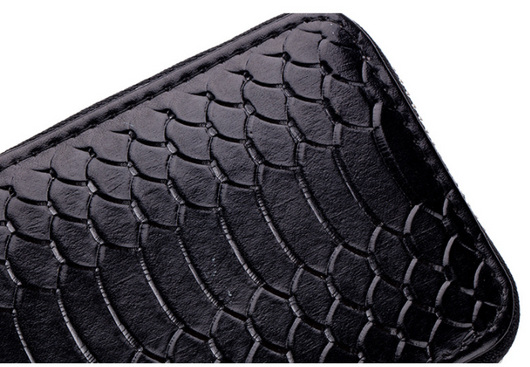 Monedero Pequeño para Tarjetas y Monedas con Patrón de Serpiente para Mujer - Image 9