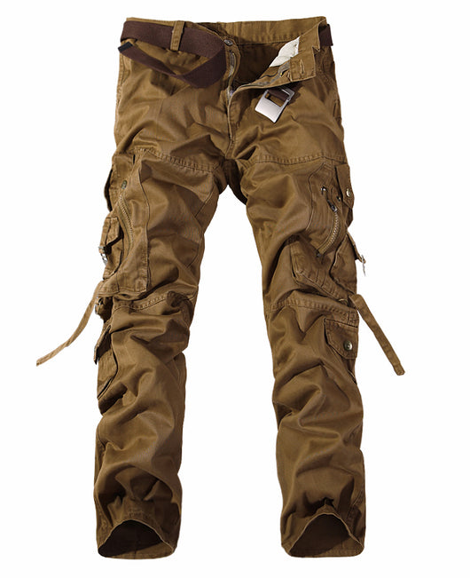 Pantalones Cargo Multibolsillos para Hombre - Estilo Lavado Moderno - Image 11