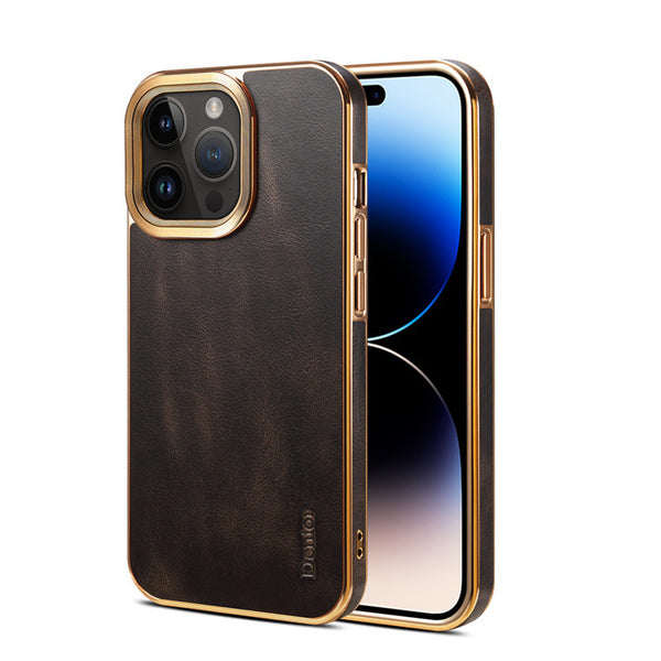 Funda de Cuero para Teléfono - Protección Premium