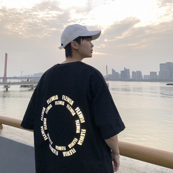 Camiseta Refletora de Cinco Pontos Infantil - Manga Curta Verão