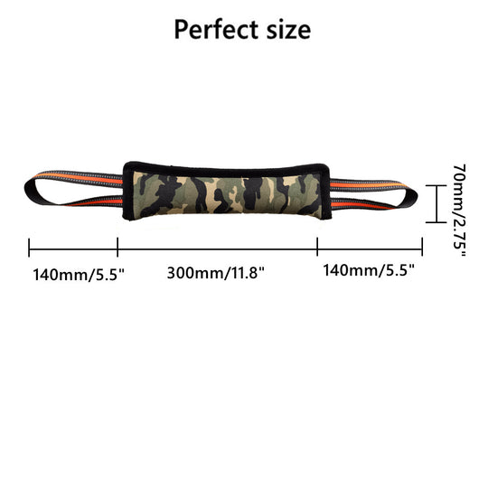 Palo de Entrenamiento Resistente para Perros - Hemp Bite Stick Molar Fine - Image 8