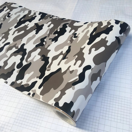 Película Adhesiva Camuflaje para Auto con Diseños de Hojas y Graffiti - Image 9